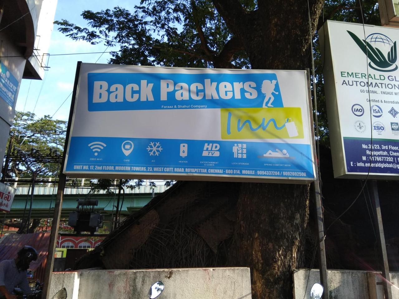 Backpackers Inn Chennai Zewnętrze zdjęcie